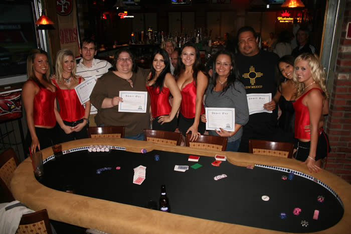 Winners of the KO's Free Roll Satellite to a Fort McDowell Tournament