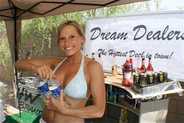 Liquid Pool Party 2009 Bikini Bartenders