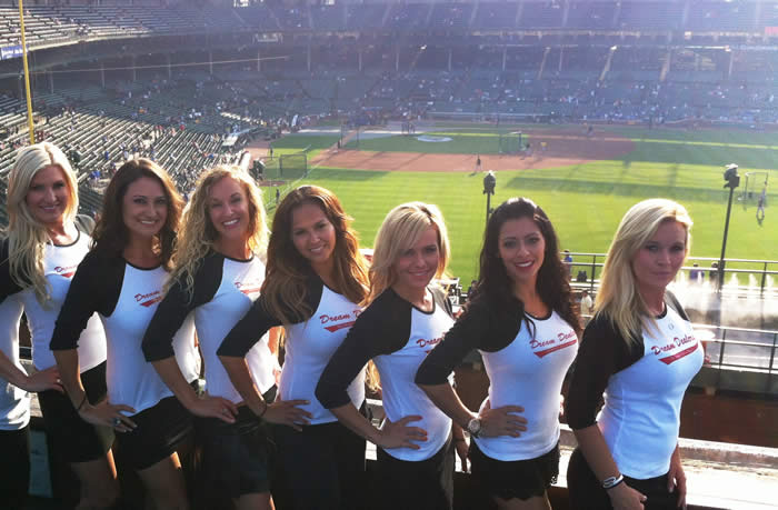 Dream Dealers travelled to Wrigley Field to deal a casino night