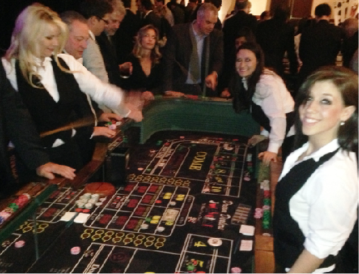 Casino Party Rentals craps table
