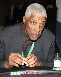 Julius Irving played poker in a charity poker touranment  #PokerForCharity  #CasinoNightInAZ  #CelebritySightingsAZPokerTournament