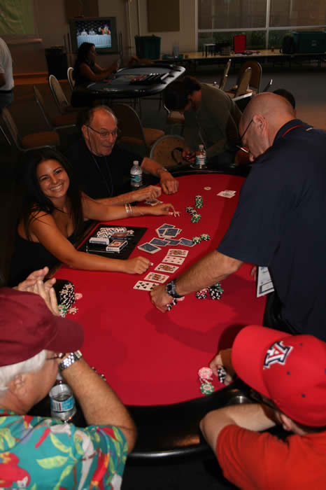 Charity Poker Tournament Dealer: Rima