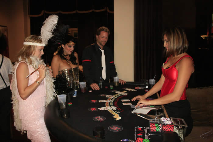 Dream Dealers at a Roaring 20's Casino Night