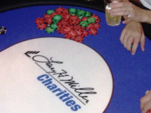 Larry H Miller Charities Poker Table