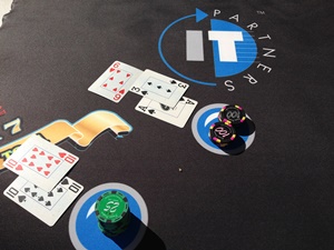 IT Partners Blackjack Table