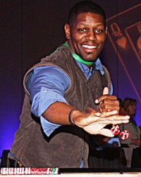 Kwammie Lassiter is a regular at Dream Dealer Poker Tournament #CelebrityPokerEventScottsdale  #ArizonaLocalCharity  #SupportLocalAZCharity