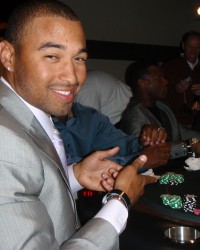 Matt Kemp hosted a Dream Dealer Spring Training Charity Poker Tournament  #CelebrityPokerEventScottsdale  #ArizonaLocalCharity  #SupportLocalAZCharity