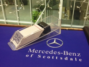 Mercedes Benz of Scottsdale Custom Blackjack Table
