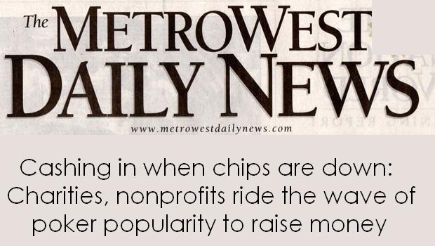 Metro West Charity Poker Article