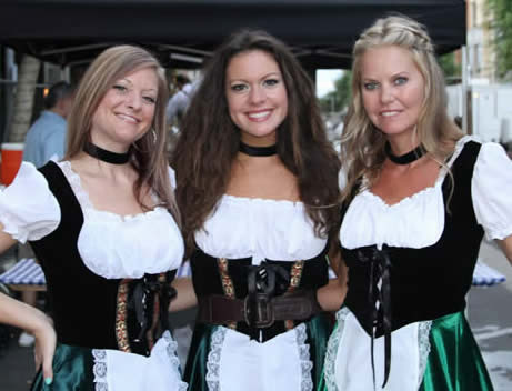 Dream Dealers in Oktoberfest Outfits