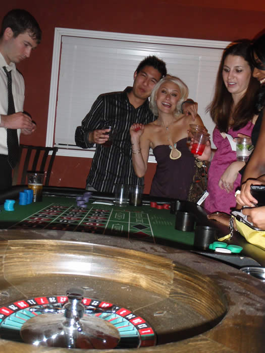 ASU Casino Night Graduation Party with Roulette