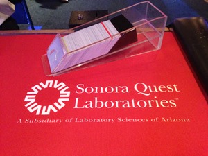 Sonora Quest Laboratories Blackjack Table