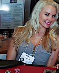 Stacy Fuson at a Charity Poker tournament, Scottsdale Arizona