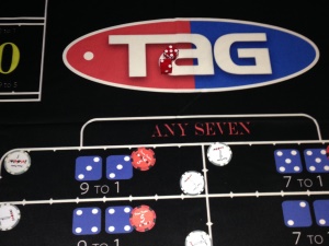 Tag Payment Services Craps Table