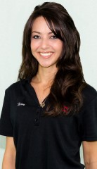 Dream Dealer Tara deals blackjack, roulette and bartends