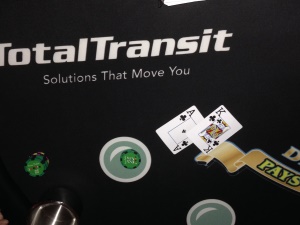 Total Tranit Blackjack Table