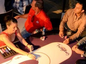 Treasures Custom Poker Felt