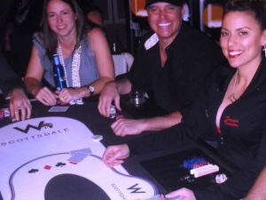 W Hotel's poker table used at many high profile charity events