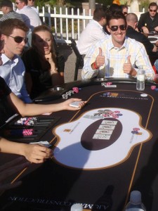 AR Mays sponsored poker table at Viva Las Vegas
