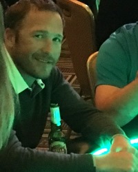 Bode Miller playing poker at a charity poker tournament, Scottsdale, Arizona