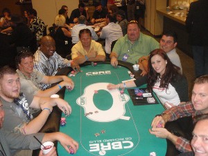 CBRE Sponsored Poker Table