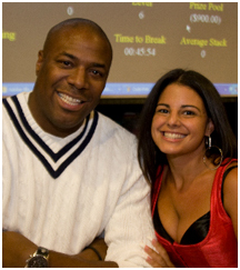 Home Poker Tournament of Cedric Ceballos with Dealer Rima