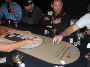 Elements Therapeutic Massage poker table