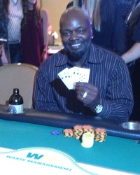 Emmitt Smith, Charity Poker Tournament Winner! #CelebrityPokerEventScottsdale  #PokerForCharity  #CelebritySightingsAZPokerTournament