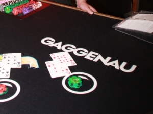 Gaggenau sponsored blackjack table