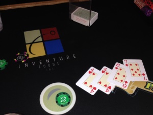 Inventure Foods Blackjack table