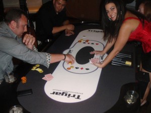 Triyar Entertainment Group's poker table